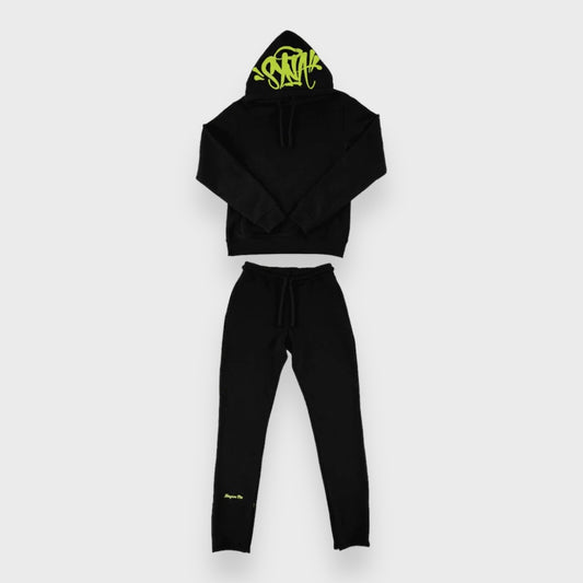 SYNA WORLD SYNA LOGO TRACKSUIT  BLACK / GREEN