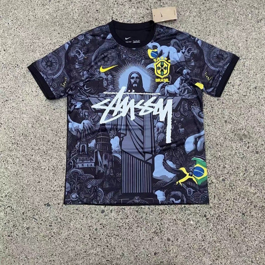 Brasil jersey - Stussy custom