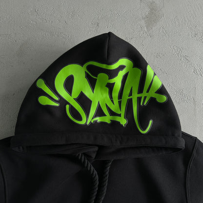 SYNA WORLD SYNA LOGO TRACKSUIT  BLACK / GREEN