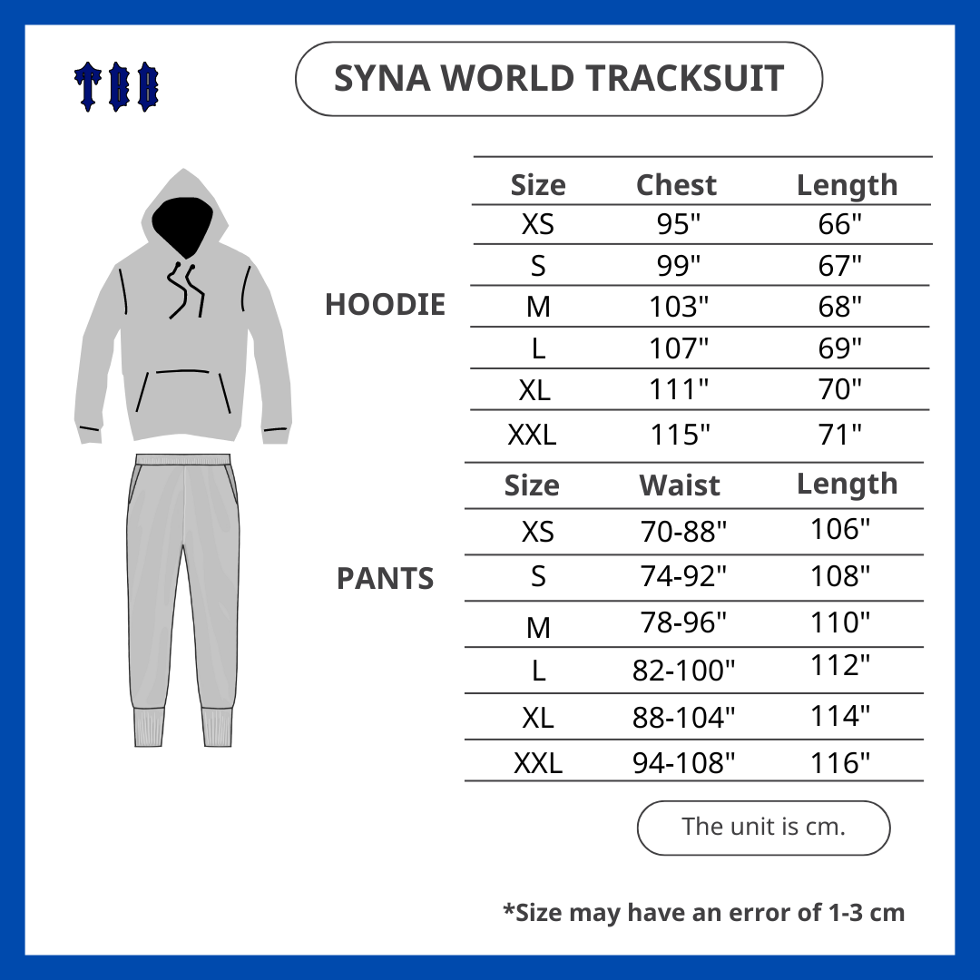 SYNA WORLD SYNA LOGO TRACKSUIT BLACK