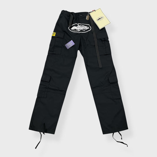 Corteiz 5 Starz Special Edition Black Guerillaz Cargo Pant Black