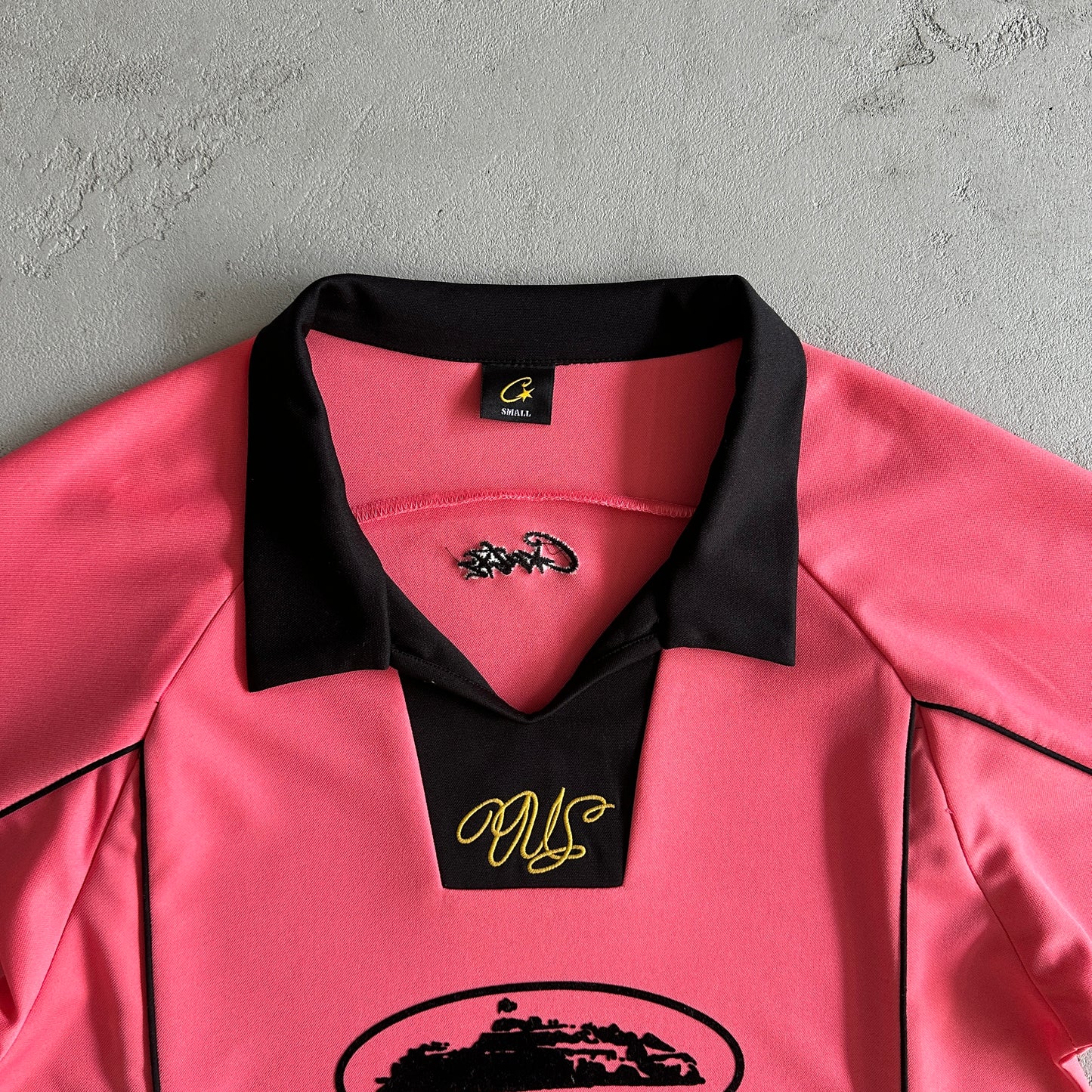 Corteiz Talismo Football Jersey Pink