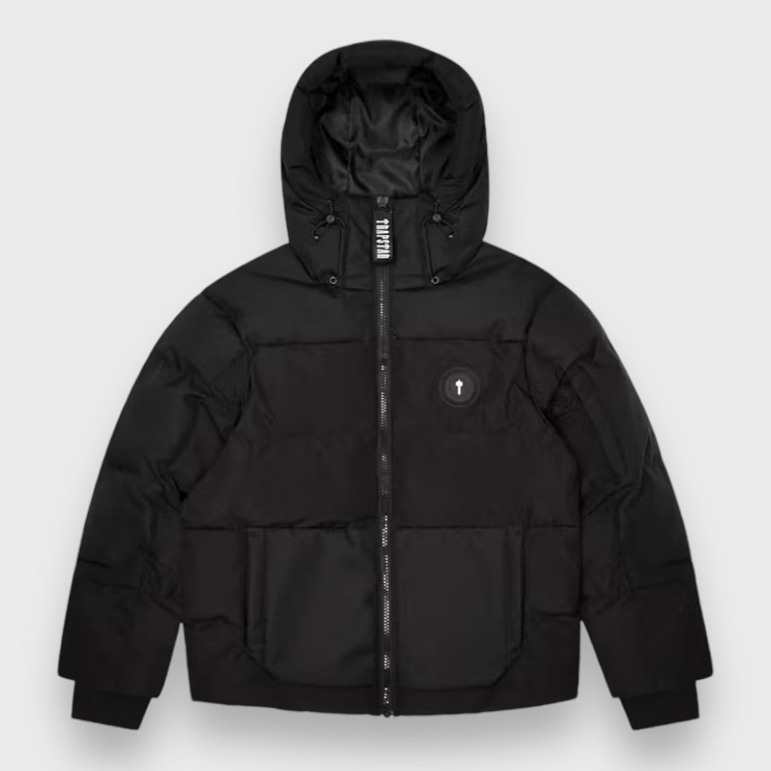 Trapstar Decoded Puffer Jacket (FW23) Black