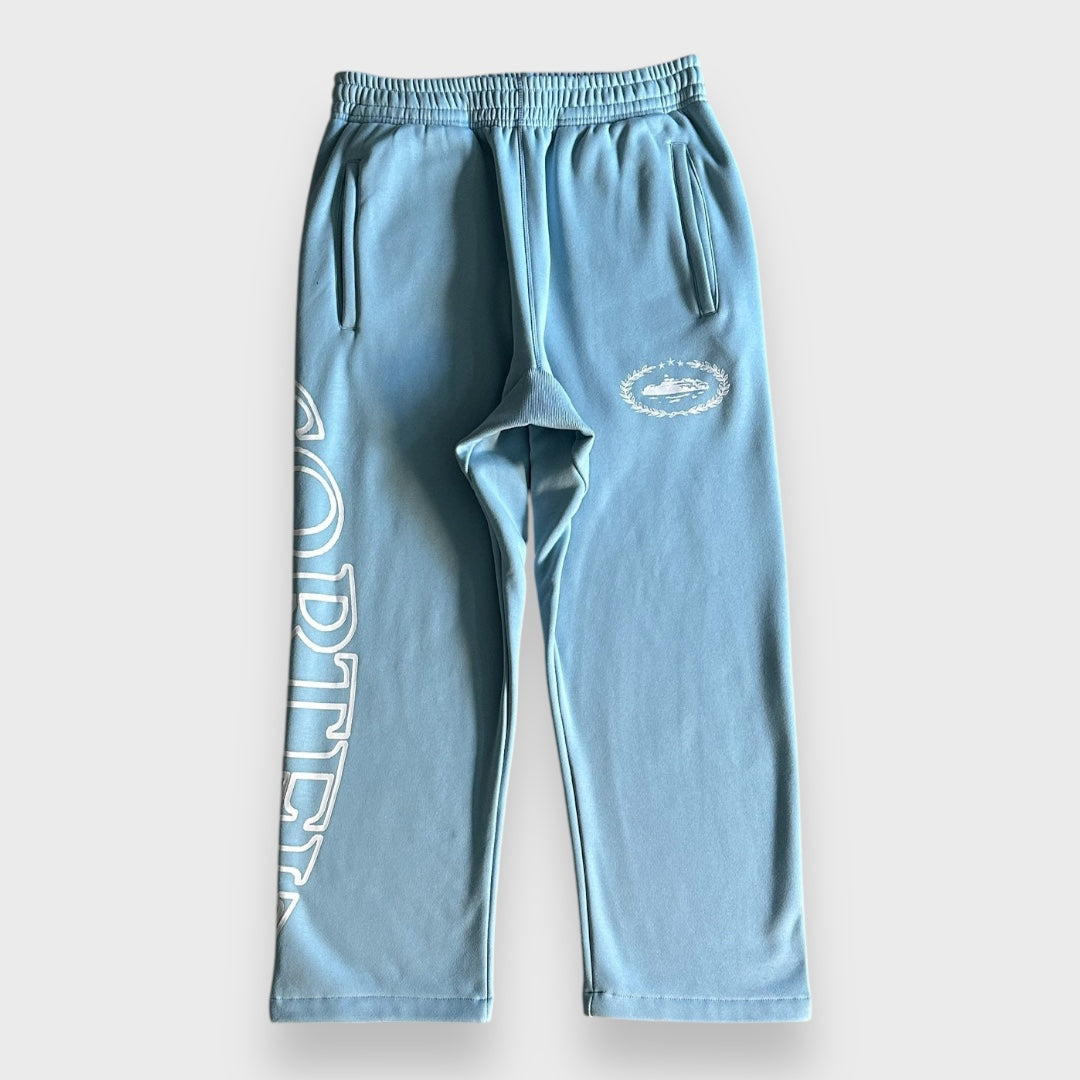 Corteiz Superior Royale Open Hem Pant Baby Blue