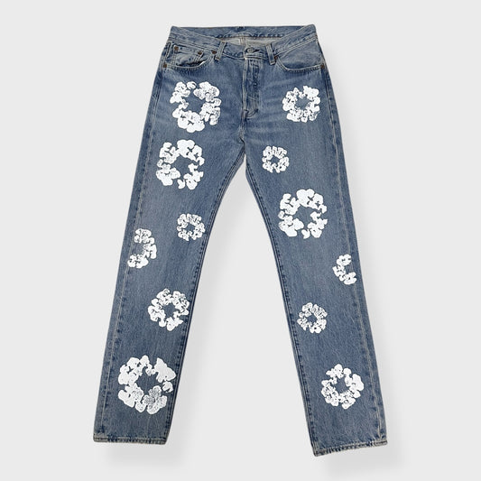 Denim Tears x Levis Cotton Wreath Jean Light Wash