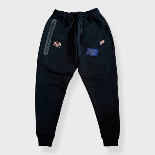 Nike x Central Cee Tech Fleece Joggers Black/Metallic Red Bronze