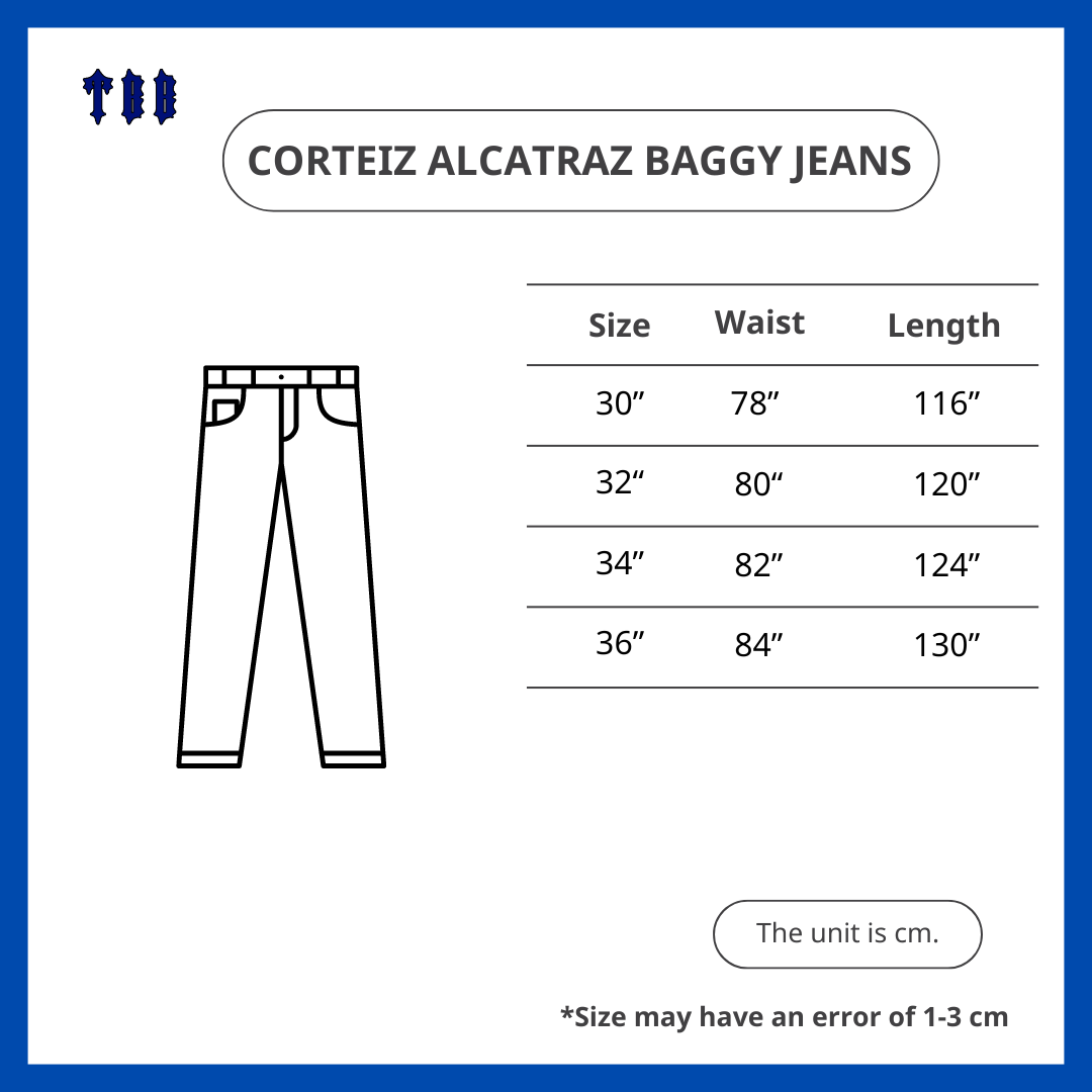 Corteiz Alcatraz Baggy Jeans