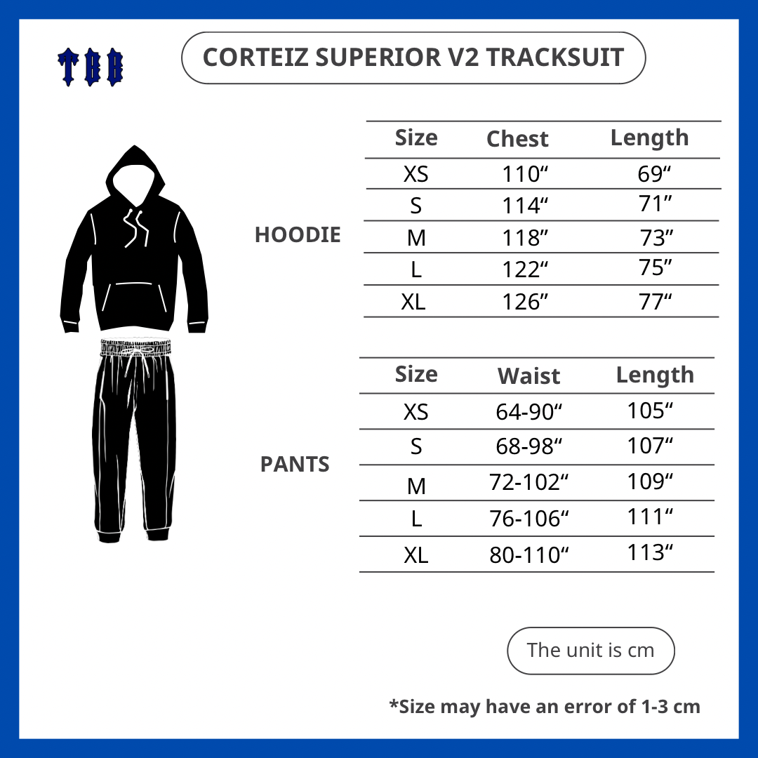 Corteiz Superior V2 Bottoms Black