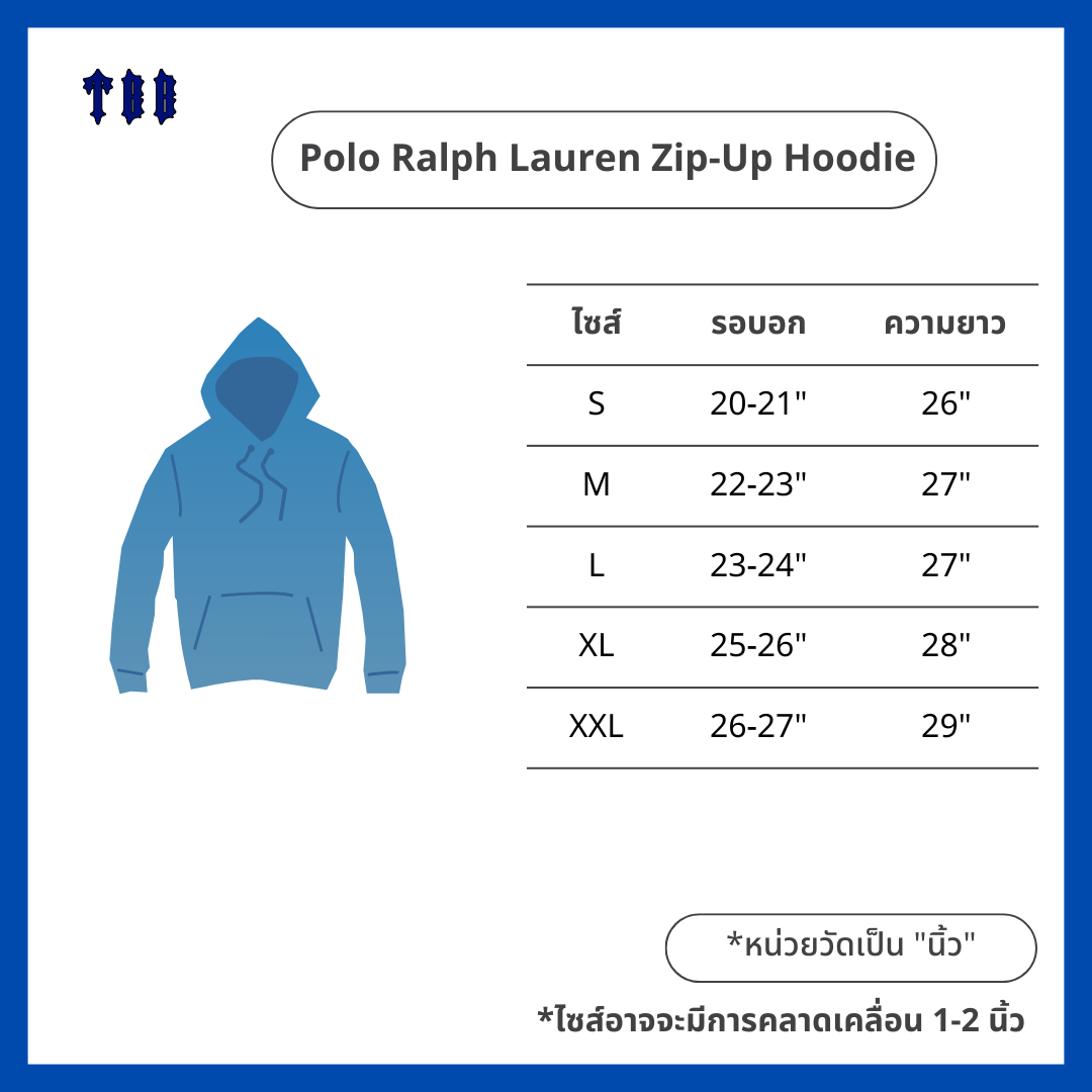 Polo Ralph Lauren Polo Pony Embroidered Zip-Up Hoodie Navy